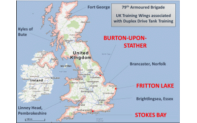 Map of UK Locations